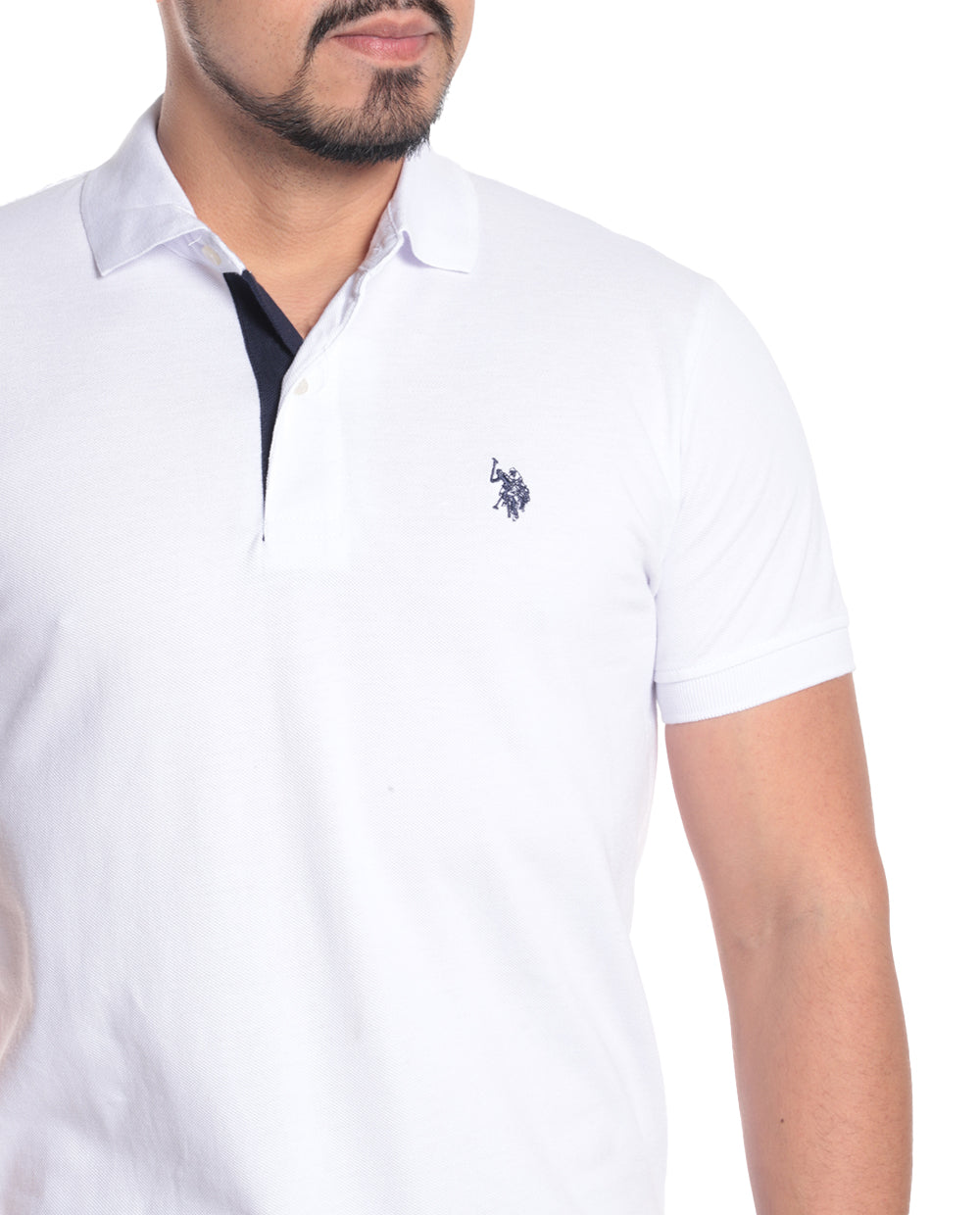 Camisa Polo con detalle en cuello