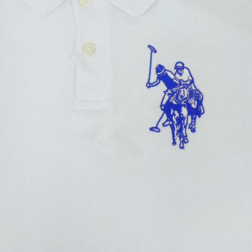 Polo para niños logo mediano