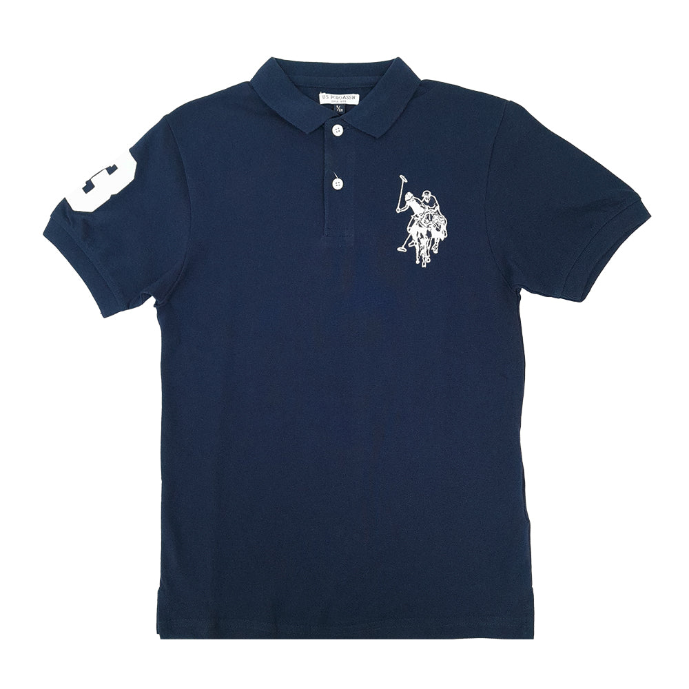 Polo para niños logo mediano