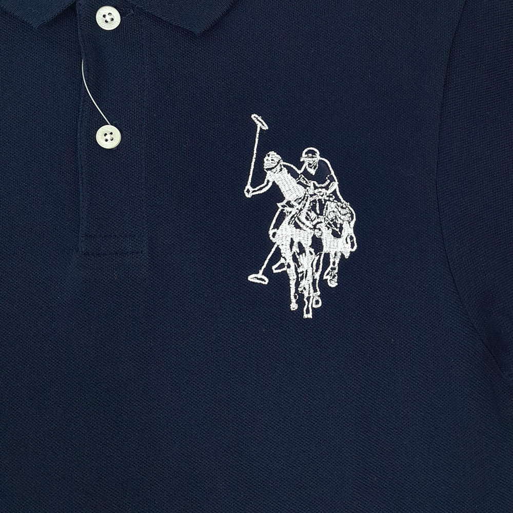 Polo para niños logo mediano