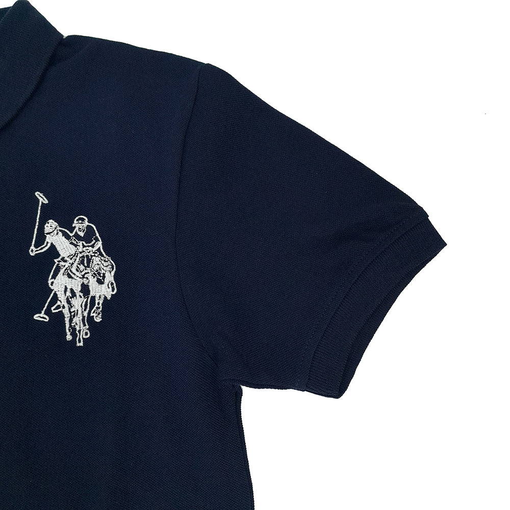 Polo para niños logo mediano