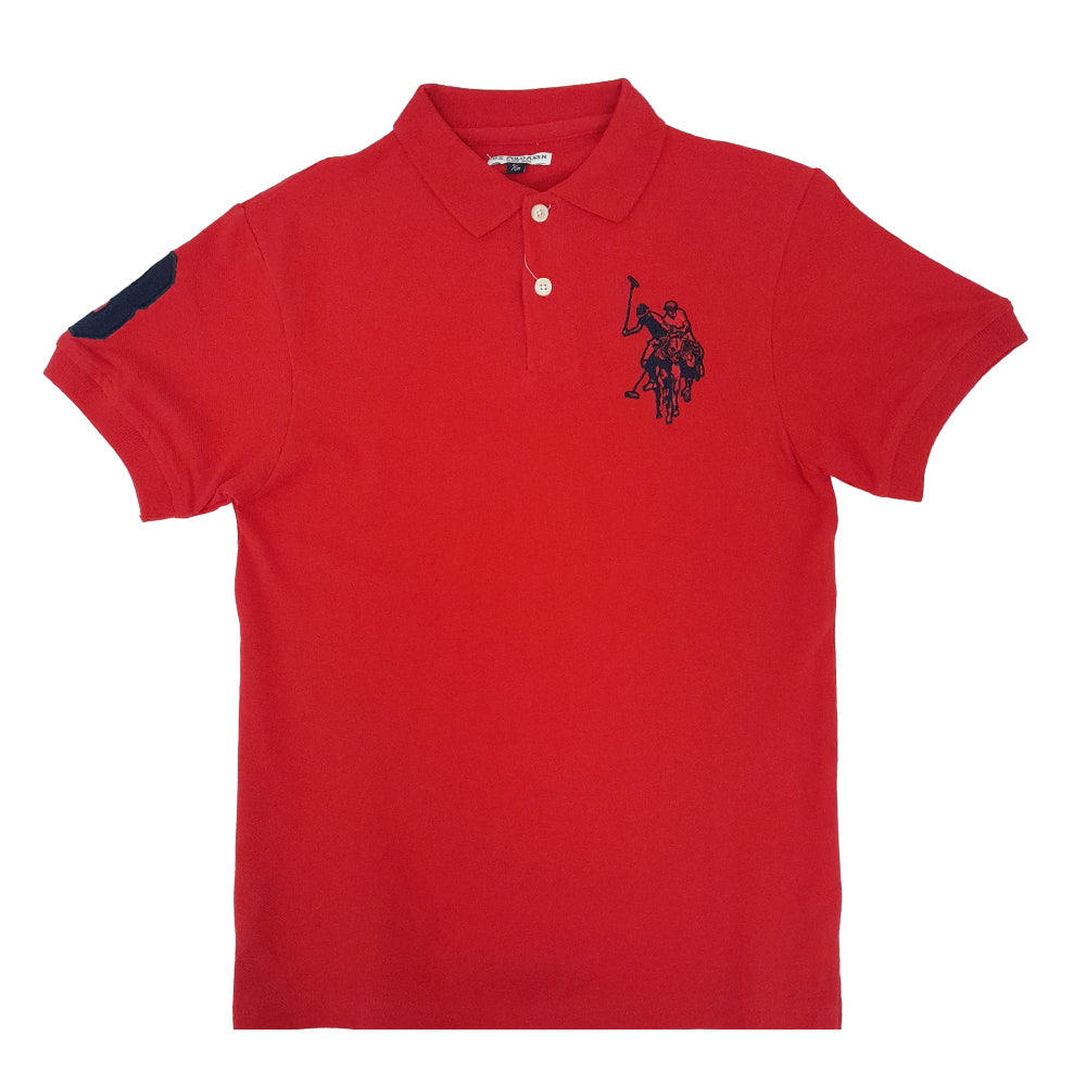 Polo para niños color Rojo