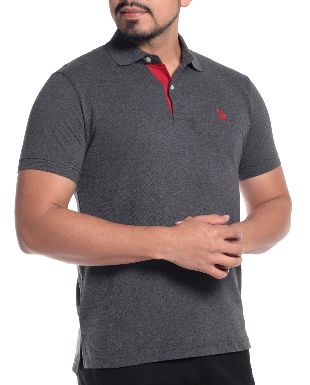 Camisa Polo con detalle en cuello