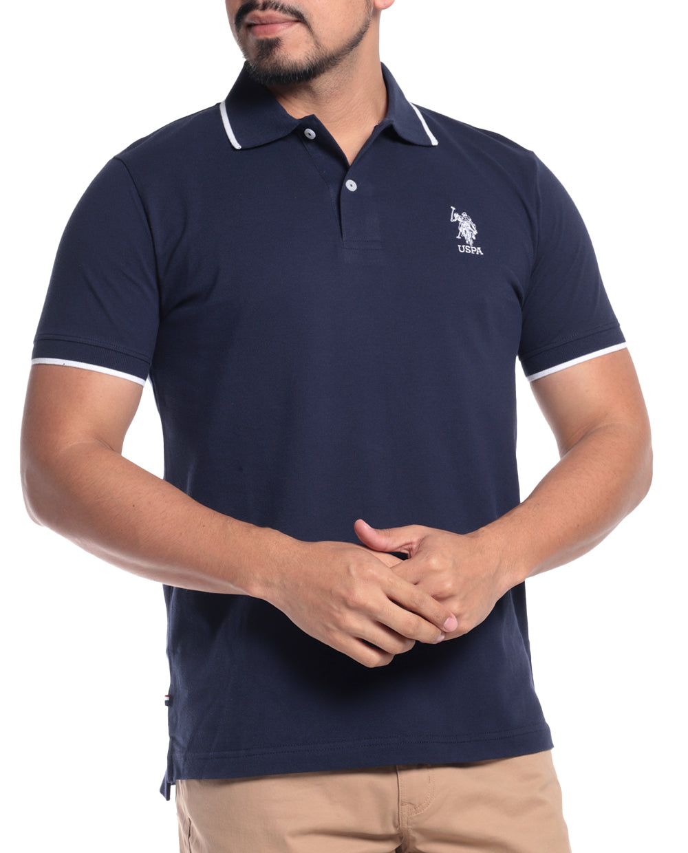 Camisa Polo con detalle en cuello