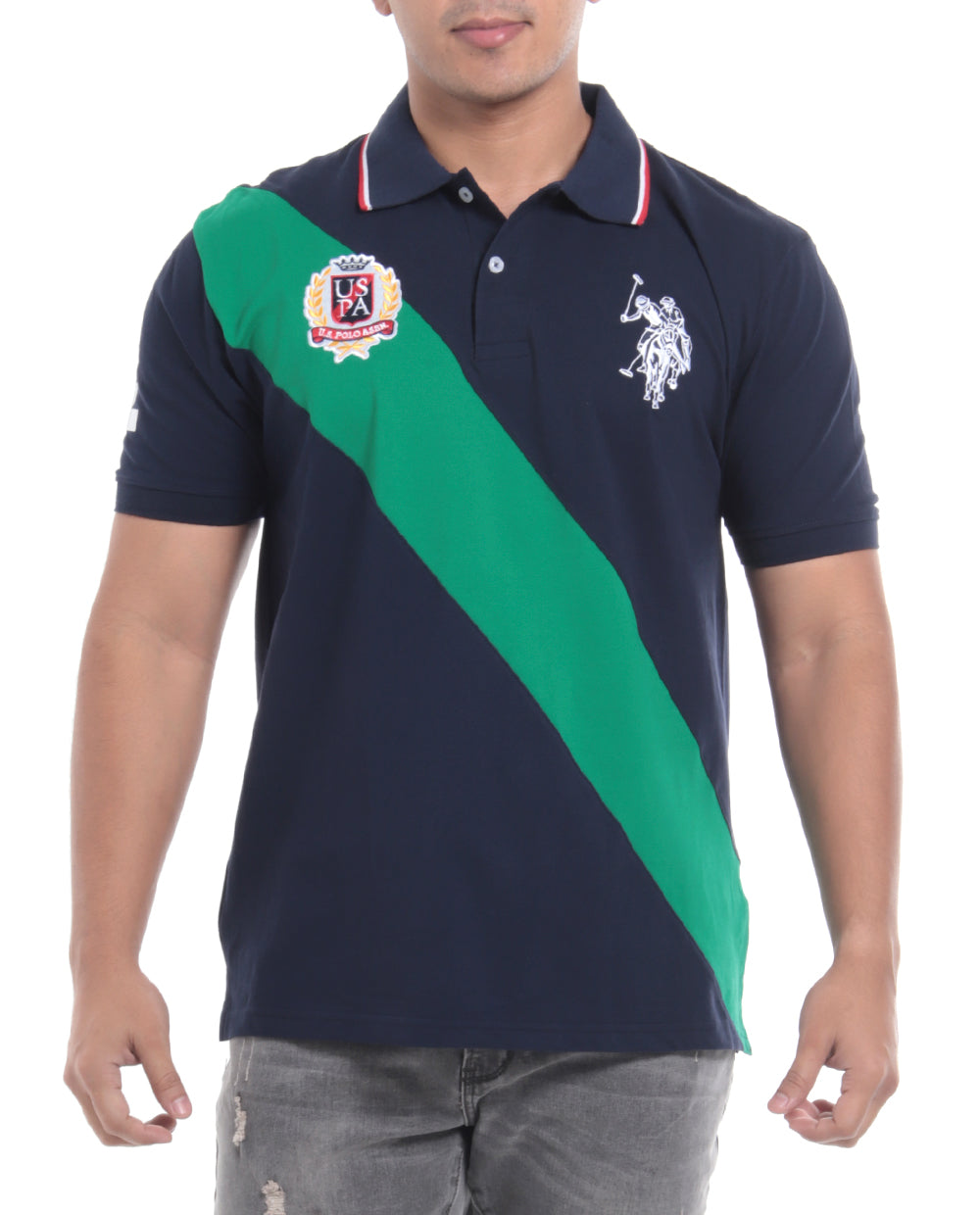 Polo Fashion para caballero Navy