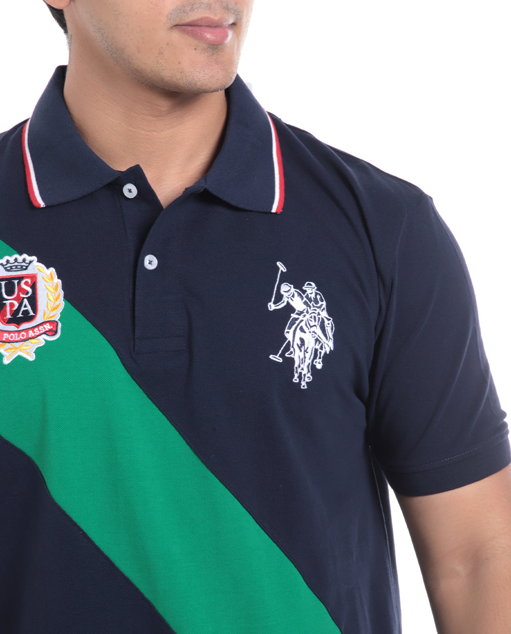 Polo Fashion para caballero Navy