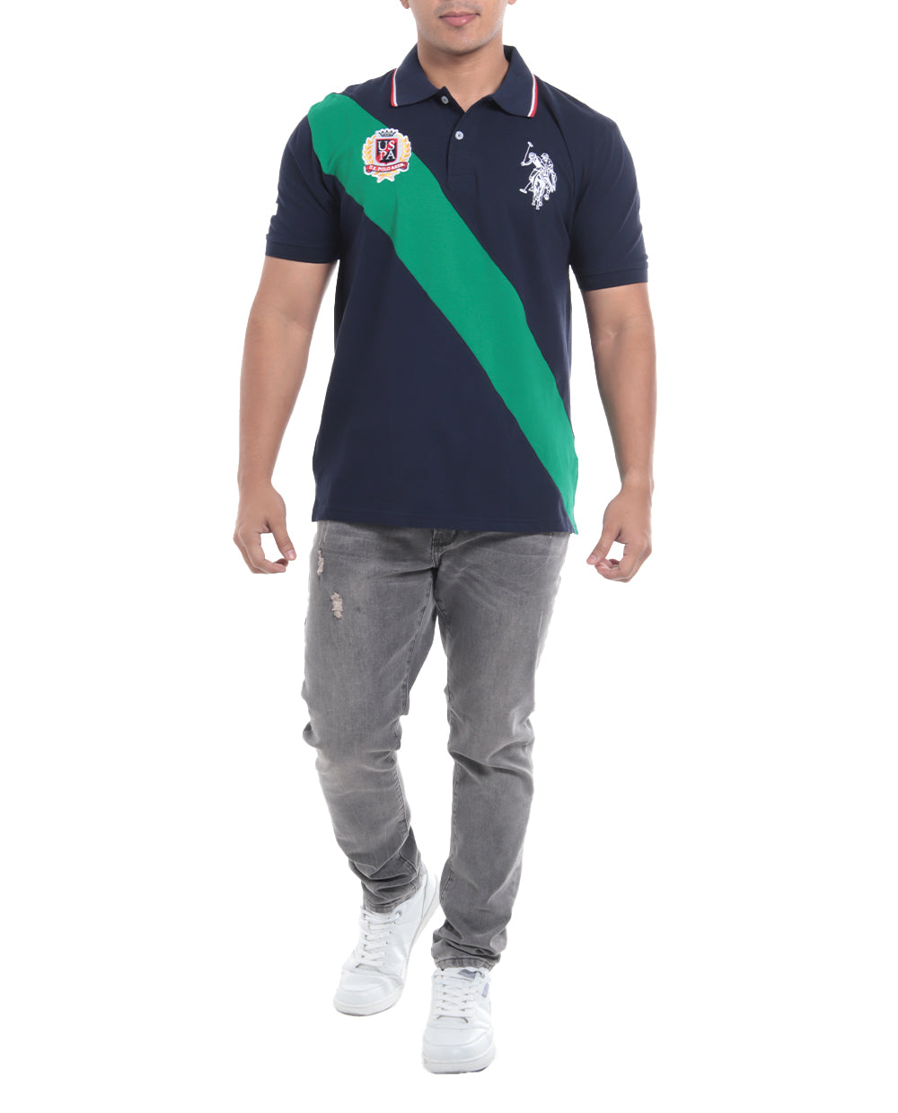 Polo Fashion para caballero Navy