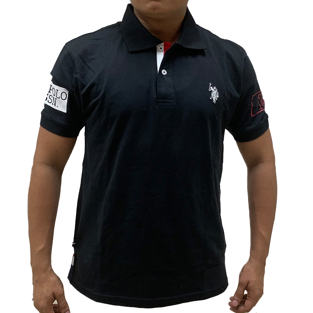 Camisa Polo Fashion Negra