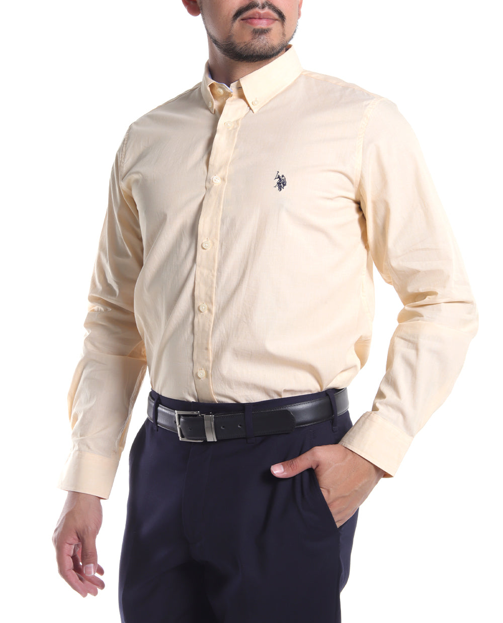 Camisa Formal manga larga variedad de colores