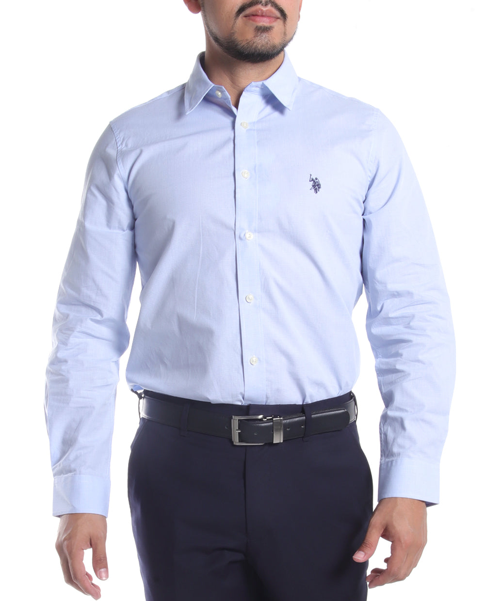 Camisa Formal manga larga variedad de colores