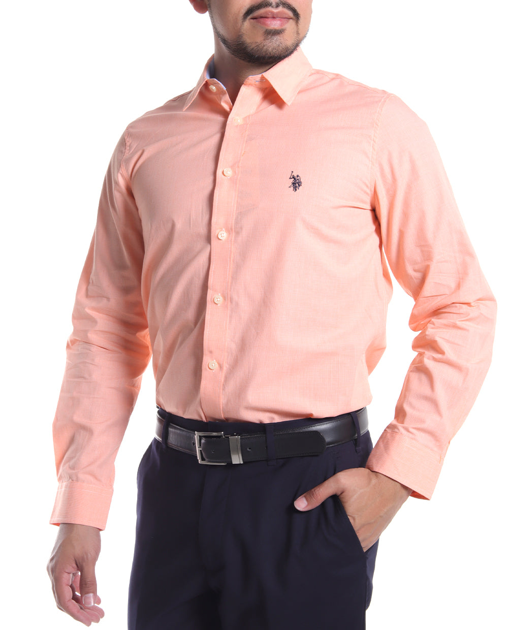 Camisa Formal manga larga variedad de colores