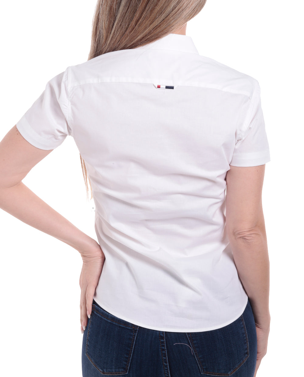 Camisa manga corta de mujer estilo Polo